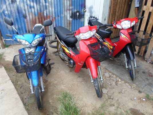 ขายเหมา 3คัน เวฟ100 เวฟ125 สปาคx เครื่องพร้อมใช้