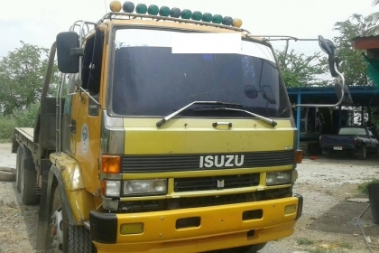 10ล้อ2เพลา เทเลอร์บรรทุกแบคโค200-ISUZU ROCK195เครื่องEP100 10ล้อ2เพลา เทเลอร์บรรทุกแบคโค200-ISUZU ROCK195เครื่องEP100