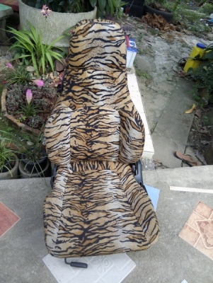 ขายเบาะผ้า 200SX ลายเสือ  ของJAPANแท้ๆ ราคา3500