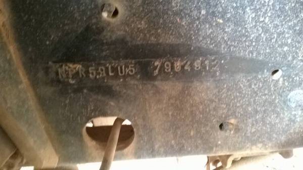 ขาย 6 ล้อดั้ม NPR เครื่อง 4BD1 115 แรงม้า เกียร์ร็อคกี้ คัสซีสวยตลอดเส้น เฟืองท้าย F พวงมาลัยพาวเวอร์ ทะเบียนพร้อมโอน