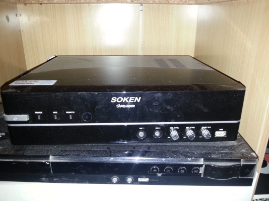 เครื่องเล่น Karaoke "SOKEN" แถม!!! ไมค์เสียงดีๆ