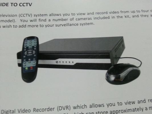 กล้องวงจรปิด พร้อมเครื่องบันทึก 500 GB