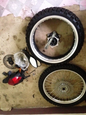 __CRF250L ปี2012 มีล้อ 2 ชุด ฿95,000__