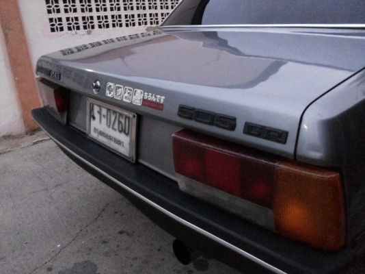 ขายPeugeot 505 สิงห์ทะเลทราย คลาสสิค แข็ง หนุ่ม ทน เครื่องtoyota