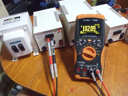 หม้อแปลงไฟจาก 220v ==> 100v /110v ขนาด 500w