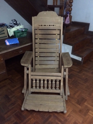 เก้าอี้ฮ้องเต้ไม้สัก