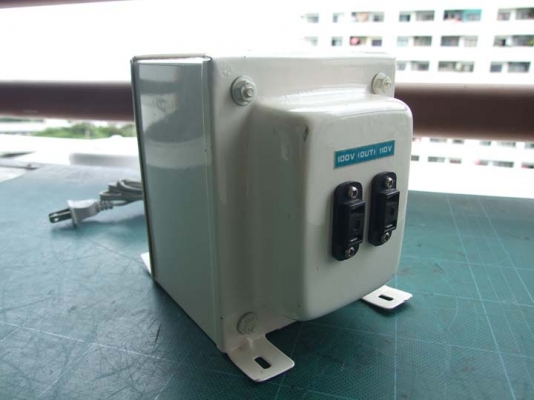 หม้อแปลงไฟจาก 220v ==> 100v /110v ขนาด 800VA
