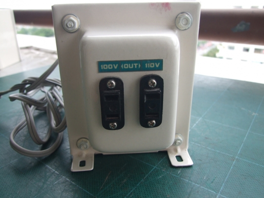 หม้อแปลงไฟจาก 220v ==> 100v /110v ขนาด 500VA