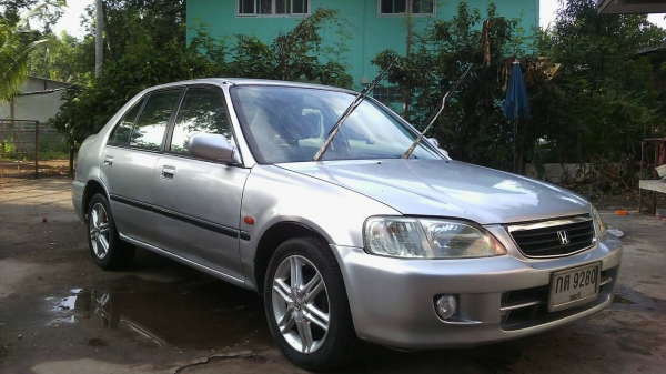 ุซิตี้ปี2000ขายราคาถูกไฟฟ้าทังคันเครื่องดีสีสวยเพาเวอร์แอร์เย็นแม็กสวยยางดีติดแก็สหัวฉีดลงเล่มแล้วขายถูก69000