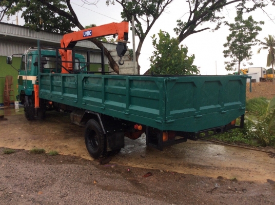 6ล้อHINO ยาว 6 ม.พร้อมเครน 3ตัน (3ปอก2ชัก) เครื่อง 180 แรง พวงมาลัยพาว์เวอร์ ยาง825ขอบ16 (หัวเก๋งสวยมากครับ) รถสวยพร้อมใช้งาน ขาย 570,000 บาท(ศุภากร 081-4252943)