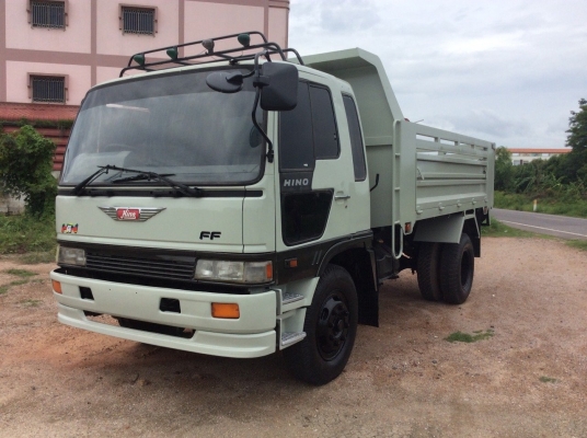 6ล้อดัม HINO 3H (195แรง)แท้ กะบะต่อใหม่ ช่วงสั้นดั๊มดิน ช่วงล้อ 3.8 ม.กระบะต่อใหม่ ขาย 780,000บาท (ศุภากร 081-4252943)