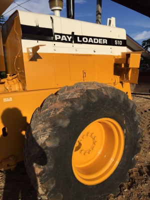 รถตักล้อยาง KOMATSU 510 นำเข้ายังไม่เคยใช้งานในบ้านเรา เครื่องแน่น ระบบสมบรูณ์