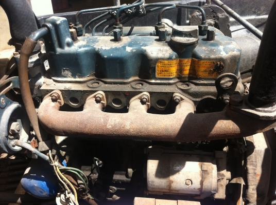 ขายเครื่องยนต์ คูโบต้า 4สูบv1200 26แรงเก่านอกคับ