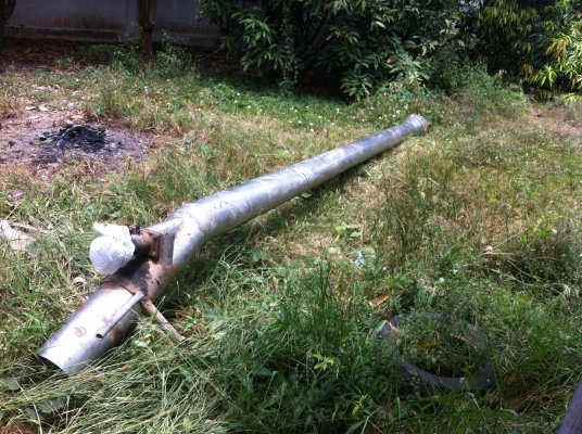 ขายท่อสูบน้ำสแตนเลสหน้า 8เต็มยาว3วาคับ