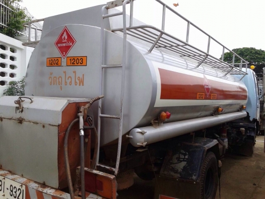 ขายรถหกล้อบรรทุกน้ำมัน Hino FC4J เครื่องเดิม 140 แรง บรรจุ 9,000 ลิตร ทะเบียนพร้อม ขายรถหกล้อบรรทุกน้ำมัน Hino FC4J เครื่องเดิม 140 แรง บรรจุ 9,000 ลิตร ทะเบียนพร้อม