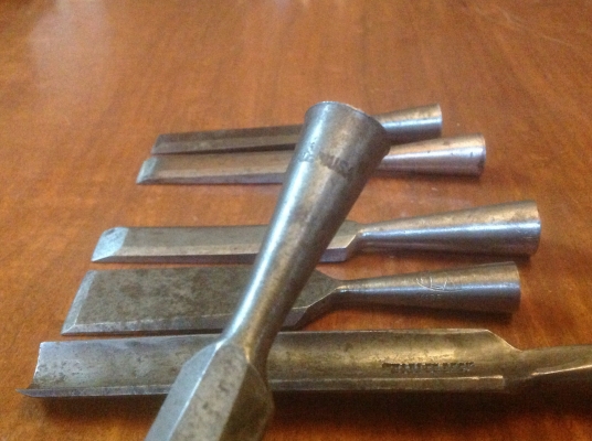 ขายสิ่ว Vintage U.S.A.,Germany ให้ลูกค้าไป DIY เข้าด้ามเอง