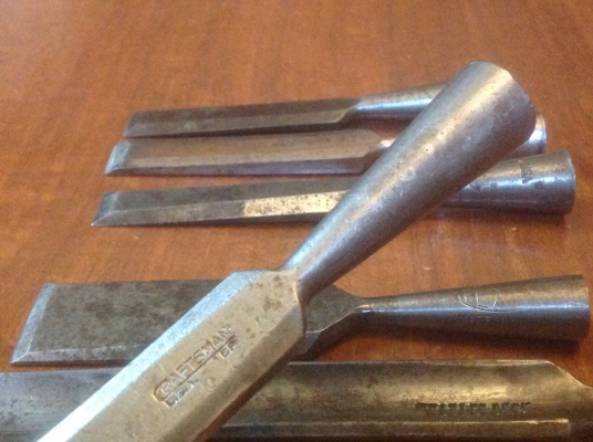 ขายสิ่ว Vintage U.S.A.,Germany ให้ลูกค้าไป DIY เข้าด้ามเอง