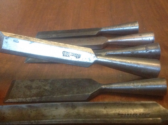 ขายสิ่ว Vintage U.S.A.,Germany ให้ลูกค้าไป DIY เข้าด้ามเอง