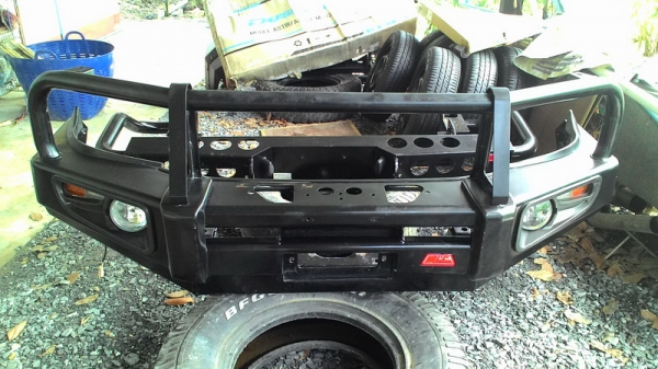 กันชนเหล็กหน้า mcc ใส่ วีโก้ แชมป์ ครับ