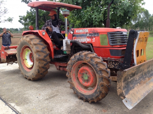 ขาย M5000 มีทะเบียนพร้อม ได้ ใบดัน + โรตารี่ + ผาน 6