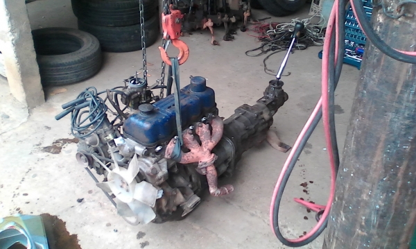 เครื่องมาสด้าพัน ส่งแล้้วครรับ