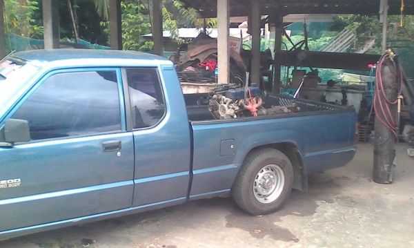 เครื่องมาสด้าพัน ส่งแล้้วครรับ