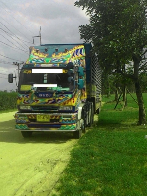 Isuzu Deca FXZ23NZPF/ CNG 10 ถัง เครื่องฟิตใหม่/ ยางเพิ่งเปลี่ยน