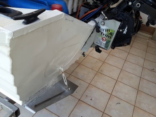 ขายเรืออลูkimple400เครื่องhondex40แรงมีทริมมีทะเบียน