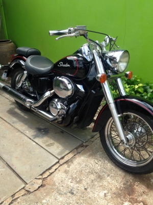 โอ บางนา ขาย shadow 400 classic ปี 97 ทะเบียนโอน สนราคาเพียง 97,500 บาท