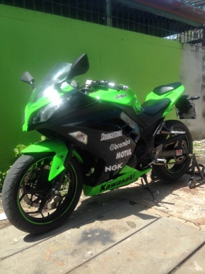 โอ บางนา ปรับราคานินจา250 ปี2013ไมล์7000 ราคา 89,000 บาท ต่อรองได้ครับ