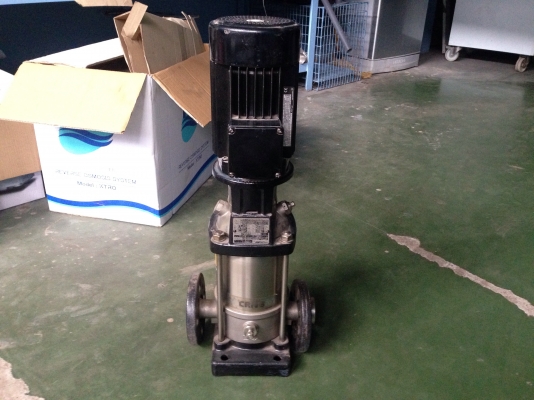 ขายปั้มน้ำแรงดันสูงหลายใบพัด Groundfos 1HP.380V สภาพสวย พร้อมใช้งาน