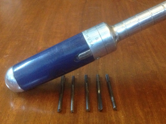 ขายสว่านมือ Vintage Craftsman พร้อมดอก 5 ดอก