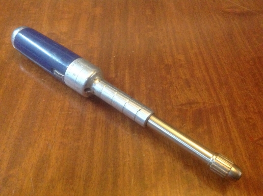 ขายสว่านมือ Vintage Craftsman พร้อมดอก 5 ดอก