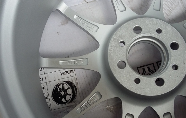 ล้อ,CE28 Silver 17"F7.5-R8.5 4รู100 ชุดละ 8,700