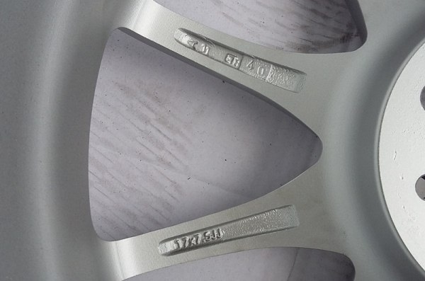 ล้อ,CE28 Silver 17"F7.5-R8.5 4รู100 ชุดละ 8,700