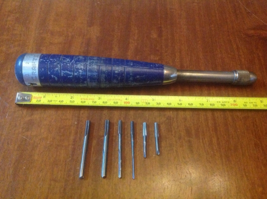 ขายสว่านมือ Vintage Craftsman พร้อมดอก 6 ดอก