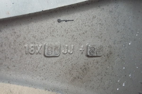 ล้อ,W-Work Euroline 18X8 Off30 6รู139.7 ชุด 15,000