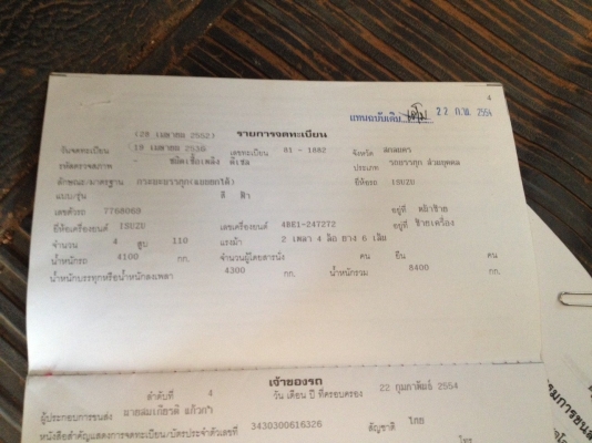 ISUZU NPR 110 4BE1 ดั้มดิน Fหน้าหลัง ภาษี58 เครื่องหลวมนะครับ ราคานี้ ISUZU NPR 110 4BE1 ดั้มดิน Fหน้าหลัง ภาษี58 เครื่องหลวมนะครับ ราคานี้