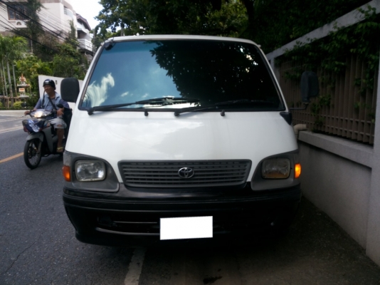 2001 TOYOTA HIACE, HIACE  เครื่องเดิม ดีเซลเกียร์ธรรมดา  โฉม เบ้าตาลึก