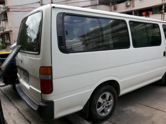 2001 TOYOTA HIACE, HIACE เครื่องเดิม ดีเซลเกียร์ธรรมดา โฉม เบ้าตาลึก 2001 TOYOTA HIACE, HIACE เครื่องเดิม ดีเซลเกียร์ธรรมดา โฉม เบ้าตาลึก