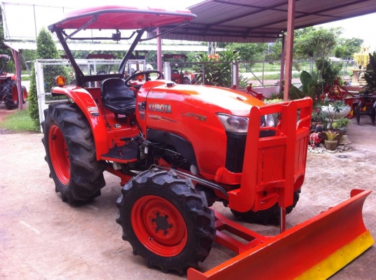 ขายรถไถ Kubota L4708(4WD) พร้อมใบมีดและผานพรวนLCS 24&#039;&#039;x6(ของใหม่) พร้อมใช้งาน