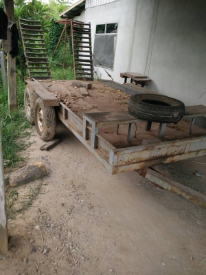 ขายรถเกี่ยวข้าว Kubota dc60 พร้อมพ่วงลาก ราคา319000บาท