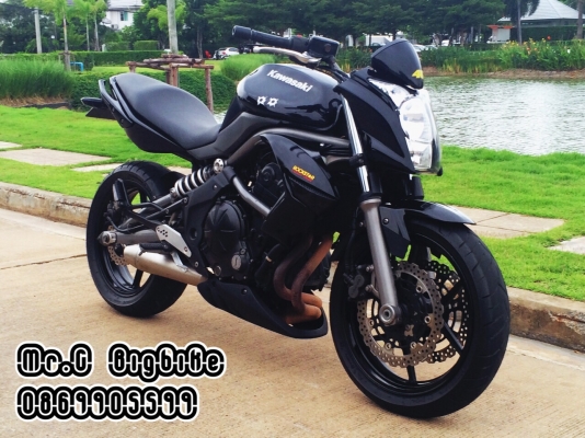 Er6n ปี09 ดำดุ แต่งสวย สีสวย สภาพสวยราคา129000บาท พร้อมใช้เช็คศูนย์ก่อนขาย(เงินสดลดได้)