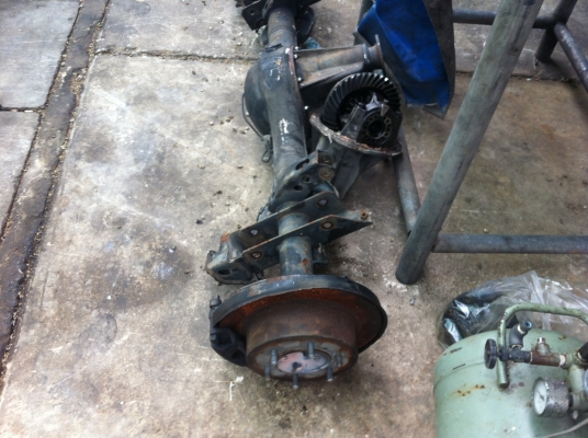 ขายเพลาท้ายมิตซู 4D56 ดิสเบรกเก่านอกคับ