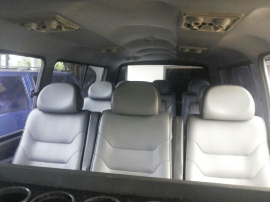 รถตู้ HIACE มือ1 สวยสภาพเดิมๆ เครื่องดีเซล 3 L แน่น 2800 cc ภายในสวยเดิม