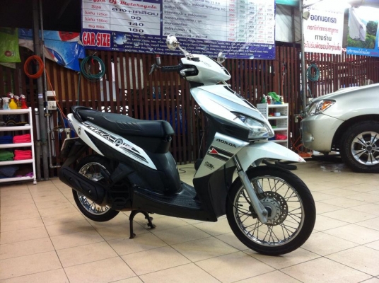 ขออนุญาติขาย Honda Click Play สีขาวมุก ฟรีค่าโอน