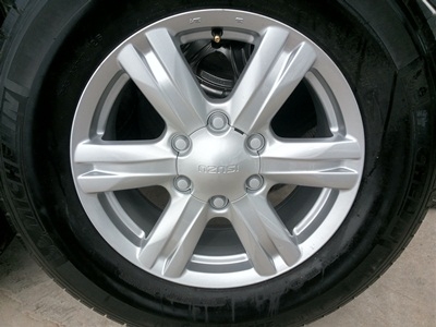 ขายล้อISUZU Mu-X New D-Max Vcross17พร้อมยาง 4 ล้อ