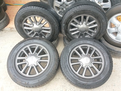 ขายล้อแม็กISUZU All New 16สีกัลยางMICHERLIN ปี 13 4 ล้อ