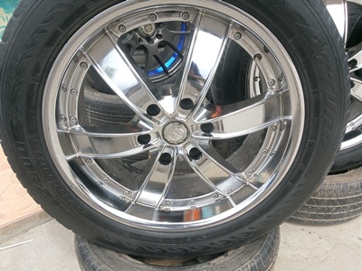 ขายล้อขอบ 20 6รู พร้อมยาง265/50/20 4 ล้อ (ลูกค้าฝากขาย) ขายล้อขอบ 20 6รู พร้อมยาง265/50/20 4 ล้อ (ลูกค้าฝากขาย)