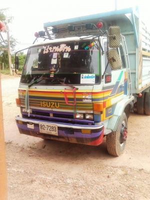 ขาย 10 ล้อดั้ม ISUZU ROCKY 175 เปลี่ยนช่วงล่างใหญ่จัมโบ้แล้ว เครื่อง 6BG1 175 แรงม้า คัสซีสวย สโลว์กลาง เบรคลมดัน พาวเวอร์ ทะเบียนพร้อมโอนครับ